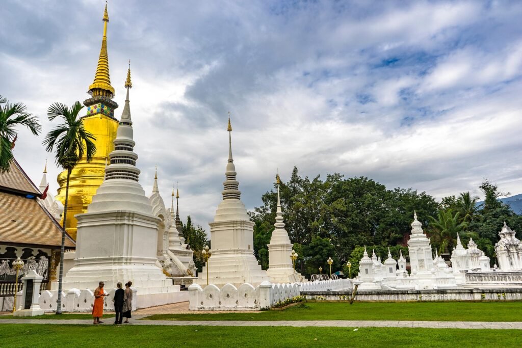 Wat Suan Dok durante il Tour Privato dei templi di Chiang Mai