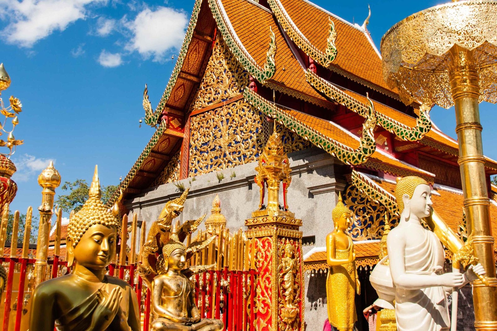 Wat Doi suthep nel Tour Privato alle Sticky Waterfall e ai templi