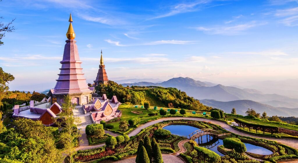 Parco Doi Inthanon con le pagode