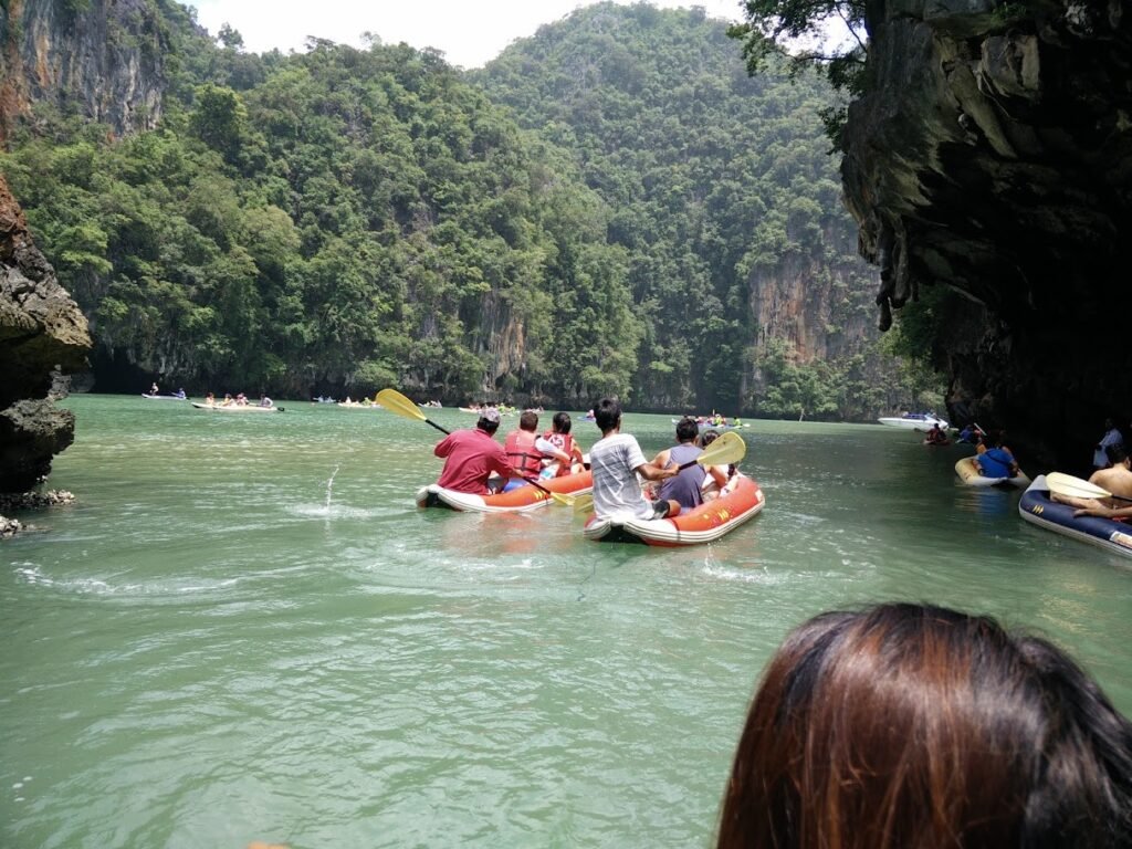 kayaking
