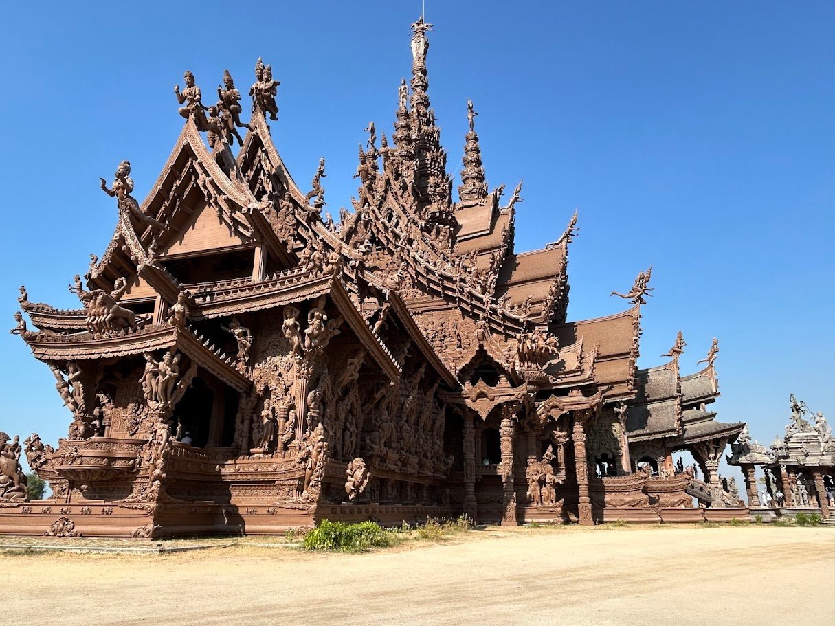 santuario della verità, visita top a Pattaya Ottava meraviglia in Thailandia