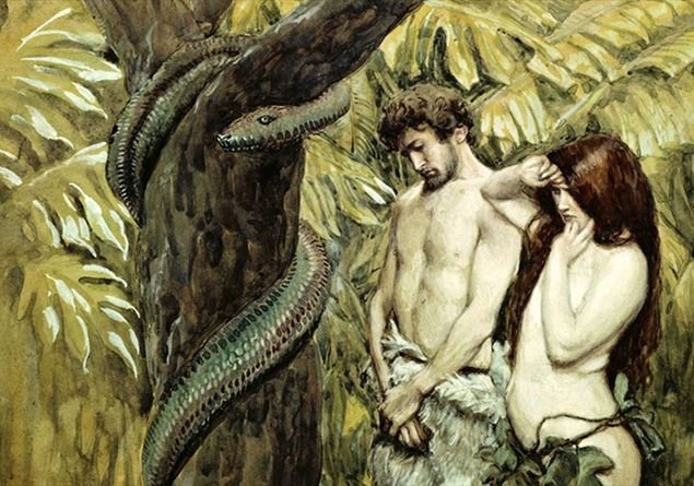 Ritratto del momento del peccato originale 