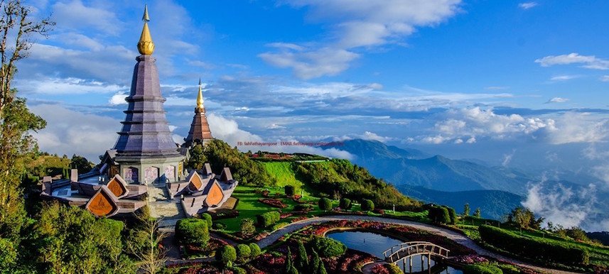 Twin Pagoda, Doi Inthanon National Park