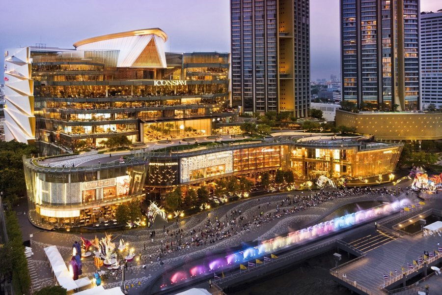 icon siam, megastruttura moderna di Bangkok l'essenza della Thailandia
