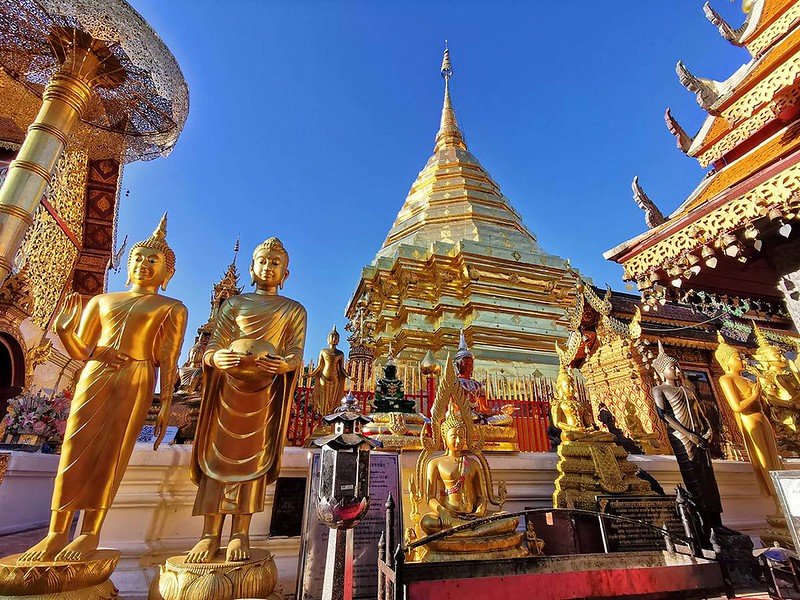 Wat Phra That Doi Suthep, in questo Tour Privato dei templi di Chiang Mai