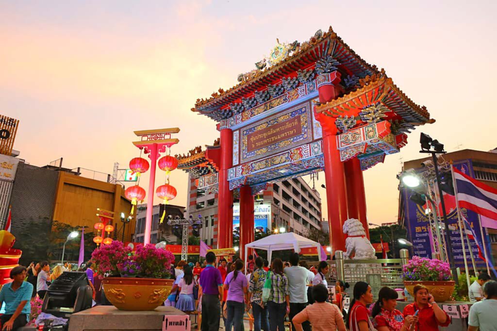 chinatown nel Tour Thailandia Centrale