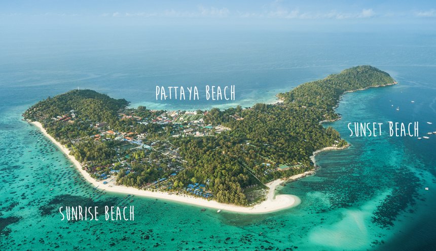 mappa di koh lipe