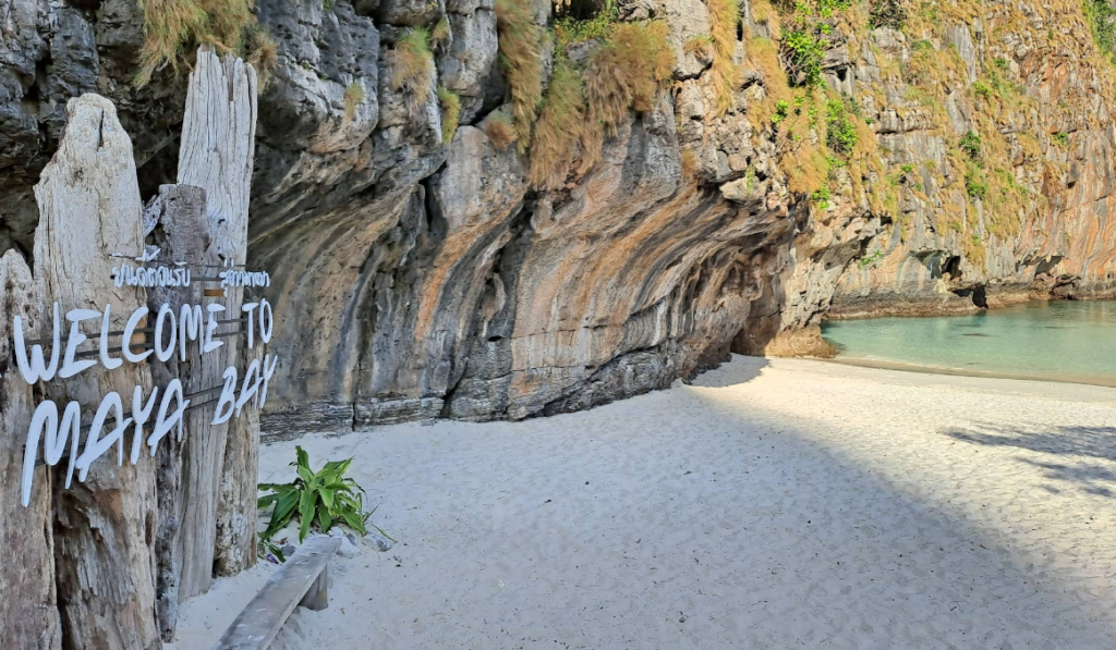 Maya bay nel tour Phi Phi e quattro isole