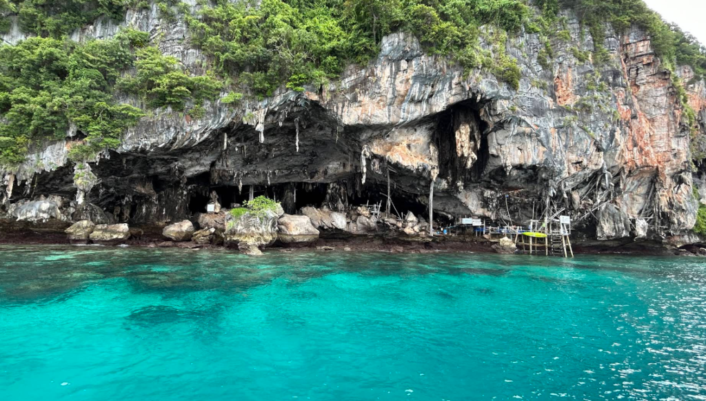 viking cave, koh phi phi island