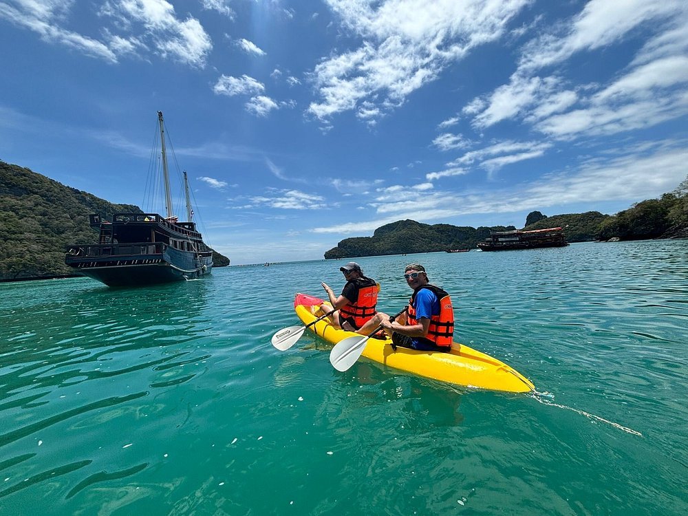 kayak a ang thong marine park