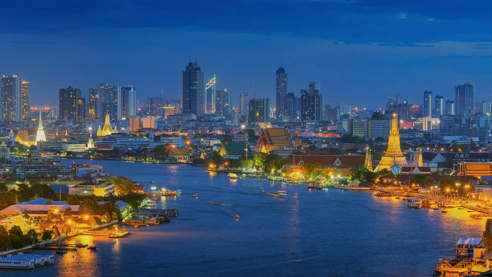 Vista suggestiva di Bangkok l'essenza della Thailandia