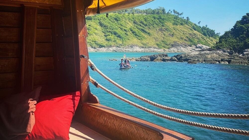 vista dalla barca