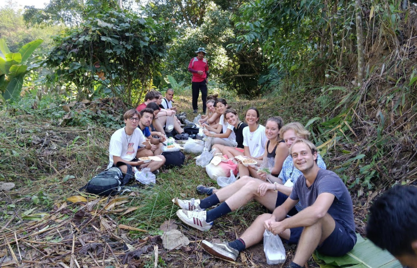pranzo al Trekking di due giorni