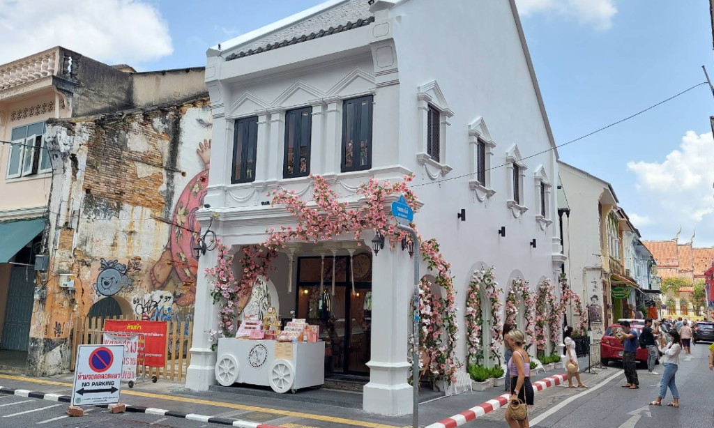 Old Phuket Town, Thalang Road, Talat Yai, nell' Eccellente Tour Phuket Town