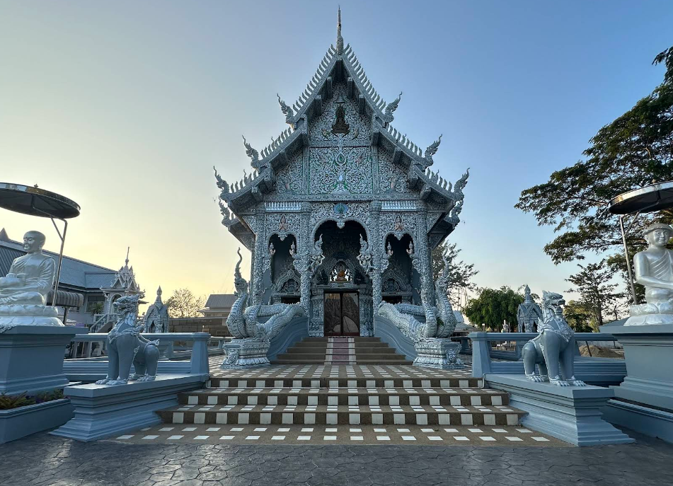 wat sai moon un bellissimo tempio che si può scegliere di visitare al Tour Privato Chiang Rai